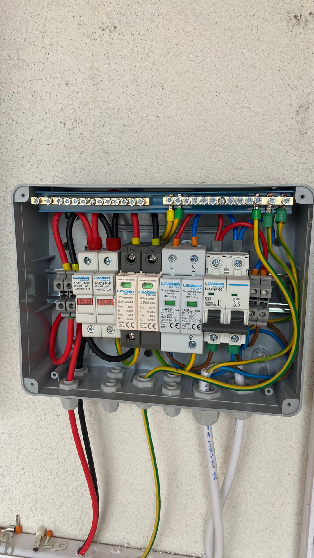 Tablou de protecție pentru sistem fotovoltaic
